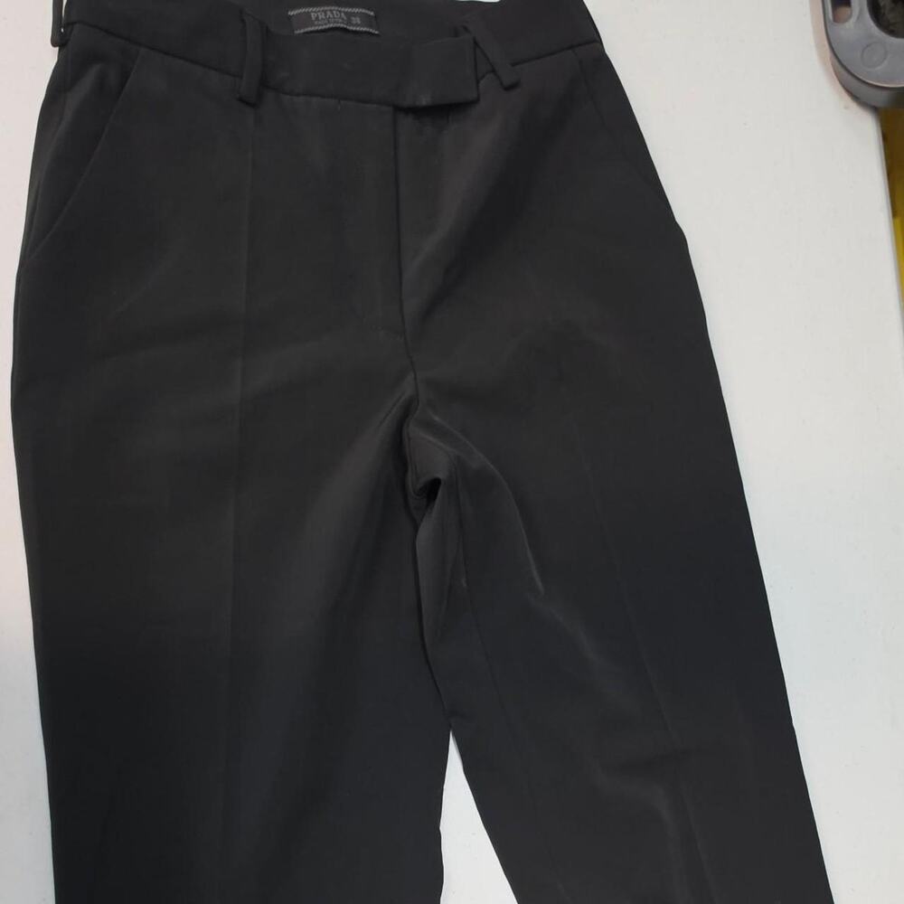 Prada black dress pants made